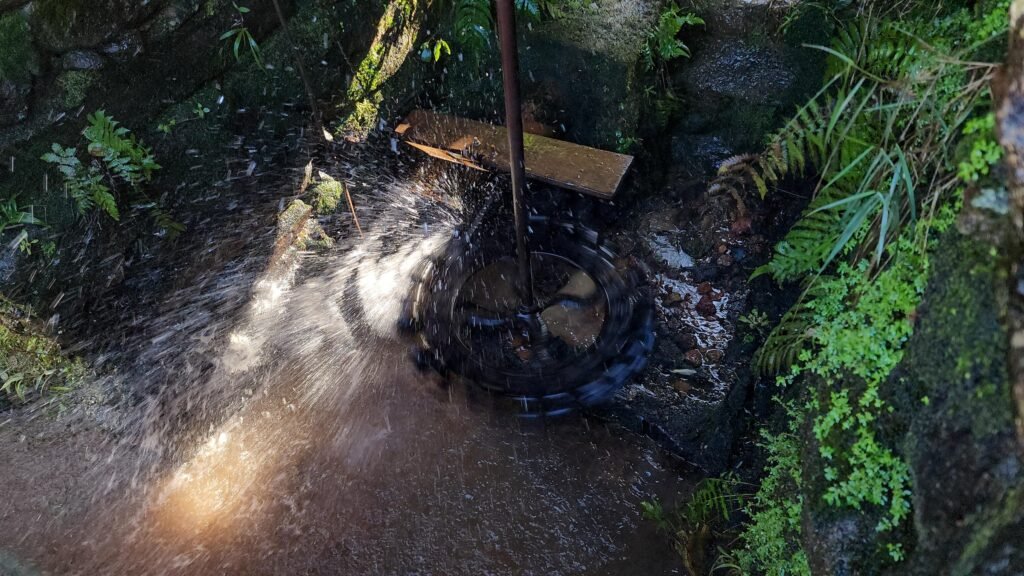Paisagem rural do distrito de Barro Branco, em Mariana, fotografada em julho de 2025